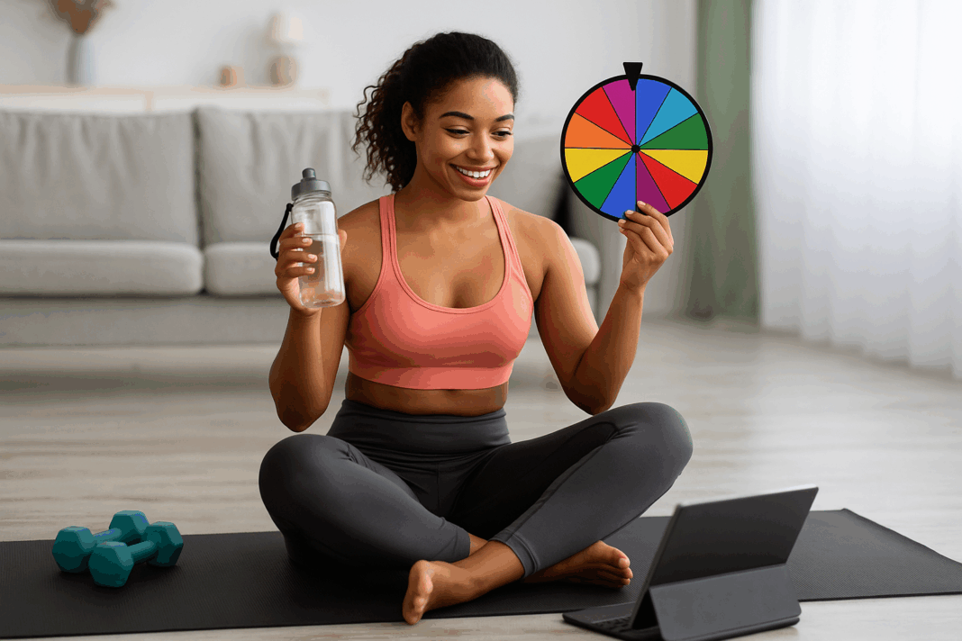 Revolutionize Your Fitness Routine Determine Your Workout with a Wheel Spinner!