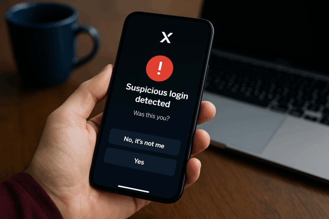 TwitterX Account Security Spot Suspicious Logins and End Sessions