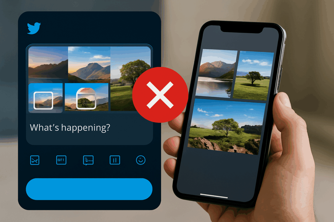 TwitterX Carousel Media Issues Order, Aspect Ratio, and Compression Tips