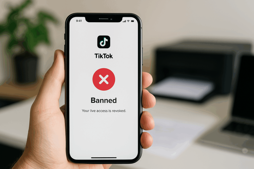 TikTok Live Bans and How to Appeal
