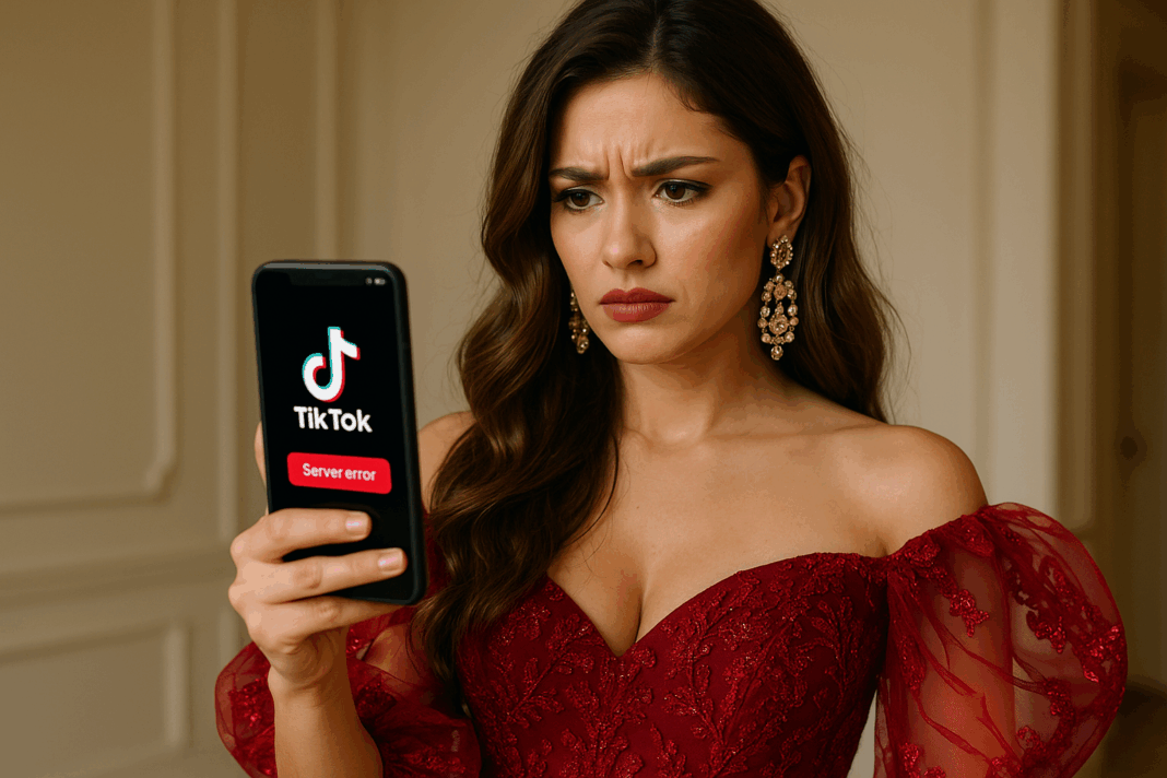 TikTok “Server Error” Warning What to Do