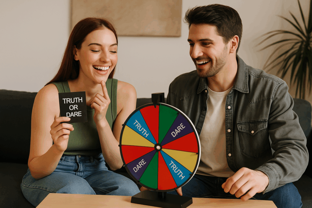 Truth or Dare with a Spin the Wheel Twist